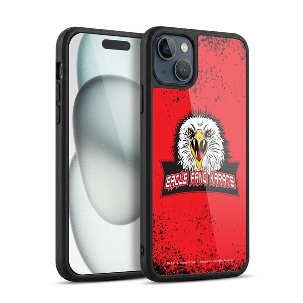 Cobra Kai Key Art Eagle Fang Logo Gel Armour Case For Apple iPhone 15 Plus