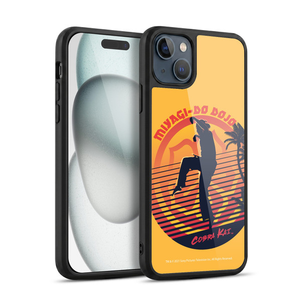 Cobra Kai Key Art Miyagi Do Logo Gel Armour Case For Apple iPhone 15 Plus