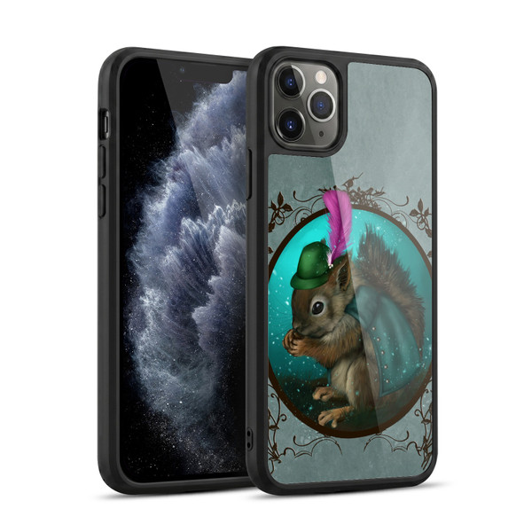 Ash Evans Animals Squirrel Gel Armour Case For Apple iPhone 11 Pro Max