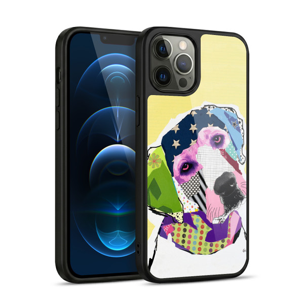 Michel Keck Dogs Yellow Lab Gel Armour Case For Apple iPhone 12 Pro Max