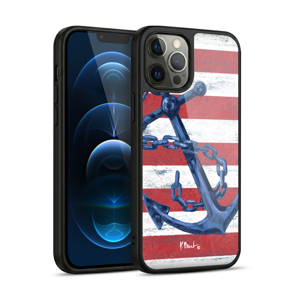 Paul Brent Nautical Westerly Anchor Gel Armour Case For Apple iPhone 12 Pro Max