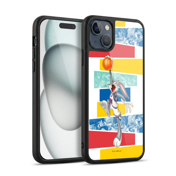 Space Jam (1996) Graphics Bugs Bunny Gel Armour Case For Apple iPhone 15 Plus