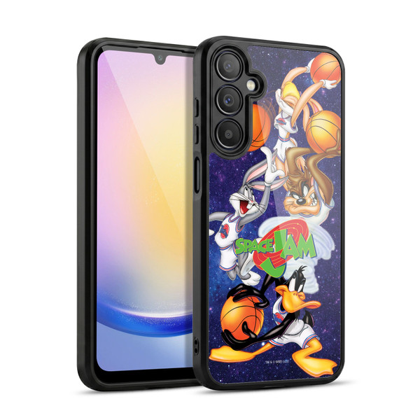 Space Jam (1996) Graphics Poster Gel Armour Case For Samsung Galaxy A25 5G