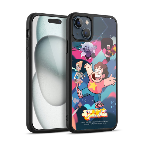 Steven Universe Graphics Characters Gel Armour Case For Apple iPhone 15 Plus