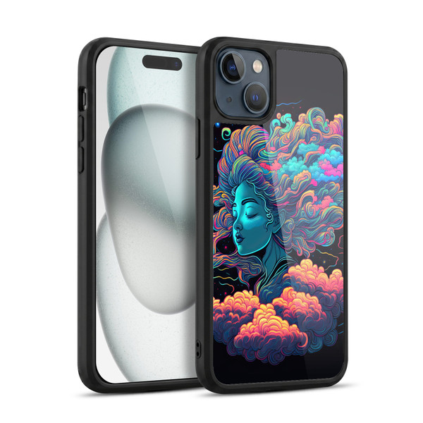 Wumples Cosmic Arts Cloud Goddess Aphrodite Gel Armour Case For Apple iPhone 15 Plus