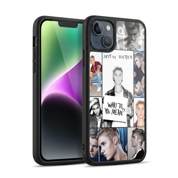 Justin Bieber Purpose Grid Poster Gel Armour Case For Apple iPhone 14 Plus