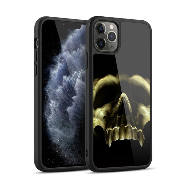 Tom Wood Horror Shadow Skull Gel Armour Case For Apple iPhone 11 Pro Max