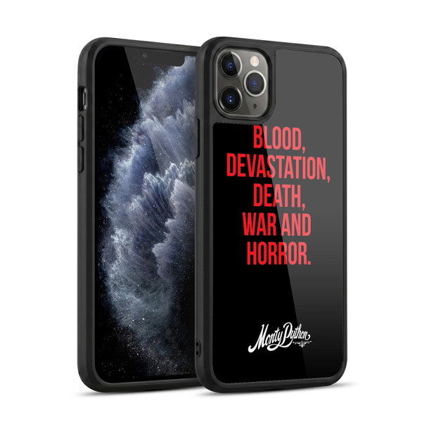 Monty Python Key Art Blood Devastation Death War And Horror Gel Armour Case For Apple iPhone 11 Pro Max