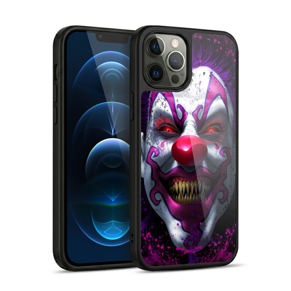 Tom Wood Horror Keep Smiling Clown Gel Armour Case For Apple iPhone 12 Pro Max