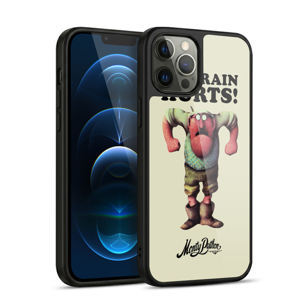 Monty Python Key Art My Brain Hurts Gel Armour Case For Apple iPhone 12 Pro Max
