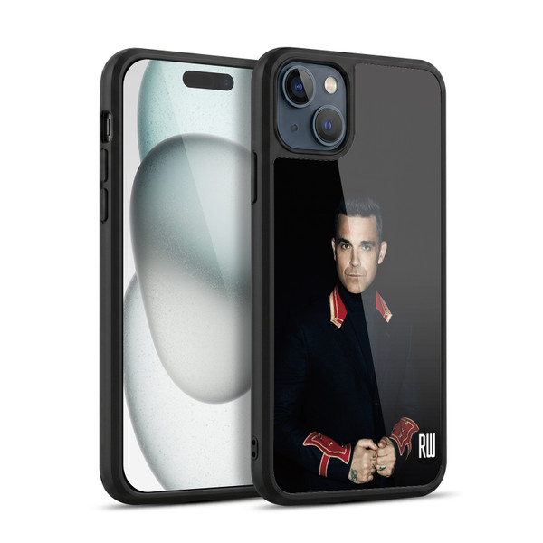 Robbie Williams Calendar Portrait Gel Armour Case For Apple iPhone 15 Plus