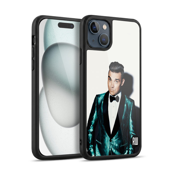 Robbie Williams Calendar White Background Gel Armour Case For Apple iPhone 15 Plus