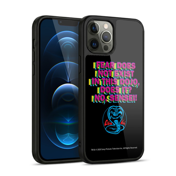 Cobra Kai Graphics 2 Dojo Quote Logo Gel Armour Case For Apple iPhone 12 Pro Max