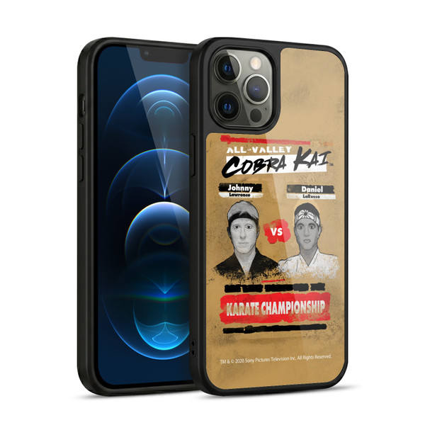 Cobra Kai Graphics 2 Karate Championship Gel Armour Case For Apple iPhone 12 Pro Max
