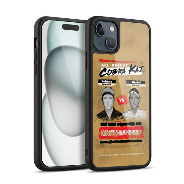 Cobra Kai Graphics 2 Karate Championship Gel Armour Case For Apple iPhone 15 Plus
