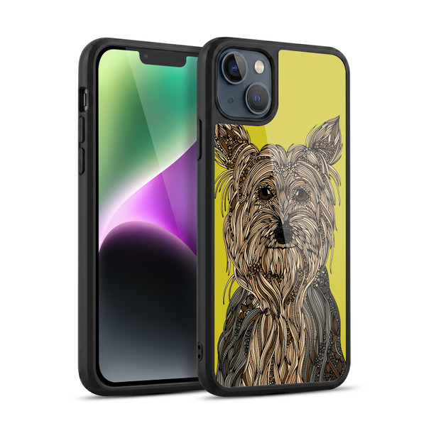 Valentina Dogs Yorkshire Terrier Gel Armour Case For Apple iPhone 14 Plus