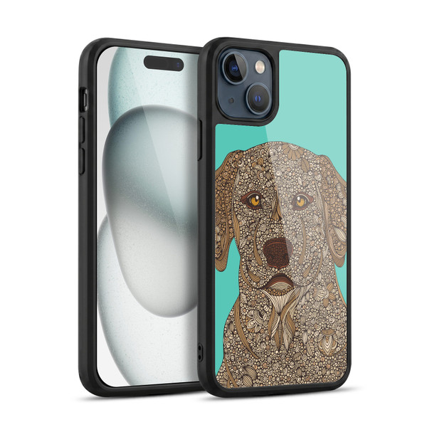 Valentina Dogs Yellow Lab Gel Armour Case For Apple iPhone 15 Plus