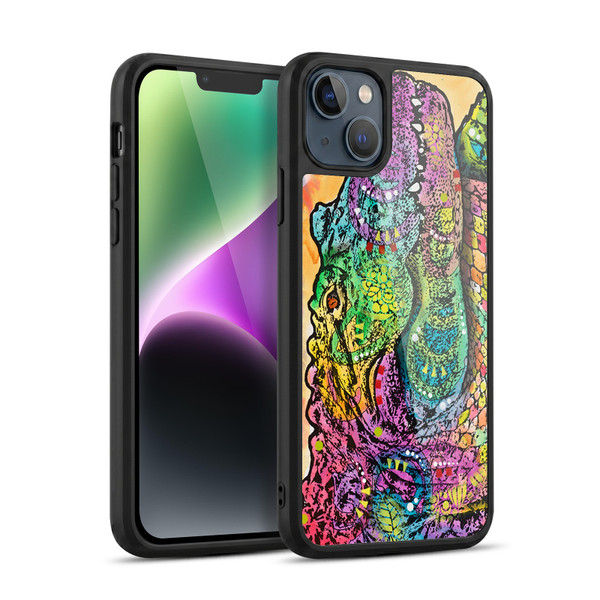 Dean Russo Wildlife 3 Crocodile 2 Gel Armour Case For Apple iPhone 14 Plus