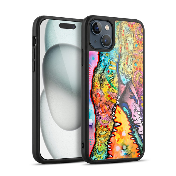 Dean Russo Wildlife 3 Crocodile Gel Armour Case For Apple iPhone 15 Plus