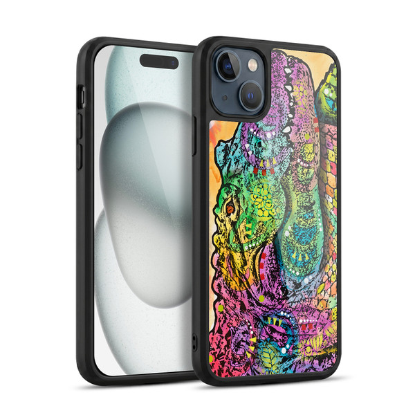 Dean Russo Wildlife 3 Crocodile 2 Gel Armour Case For Apple iPhone 15 Plus