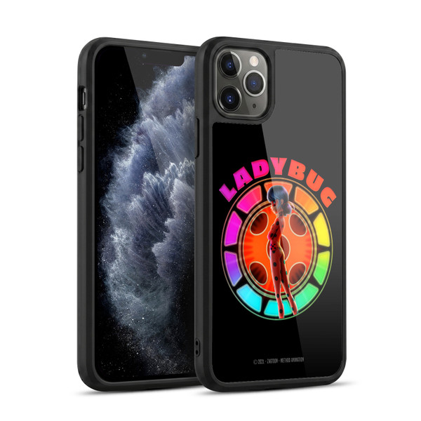Miraculous Ladybug Graphics Rainbow Gel Armour Case For Apple iPhone 11 Pro Max