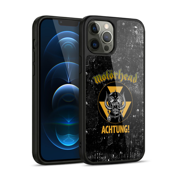 Motorhead Logo Achtung! Gel Armour Case For Apple iPhone 12 Pro Max