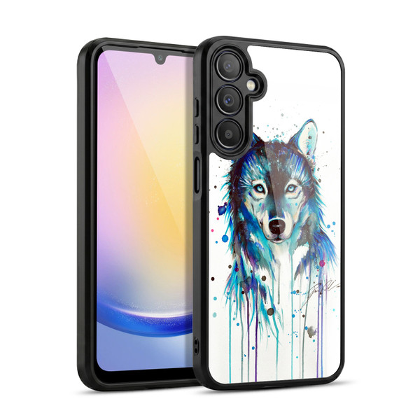 Pixie Cold Animals Ice Wolf Gel Armour Case For Samsung Galaxy A25 5G
