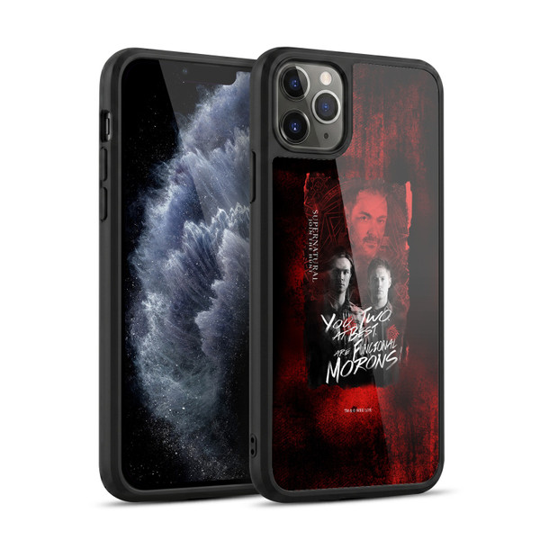 Supernatural Graphic Castiel Gel Armour Case For Apple iPhone 11 Pro Max