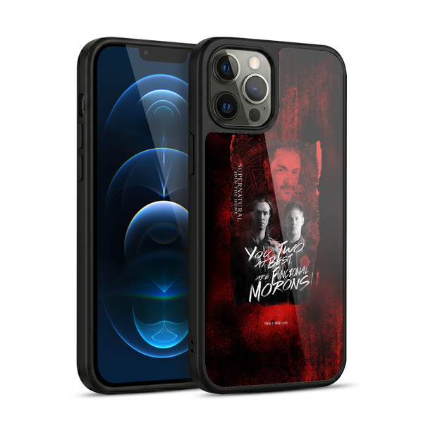 Supernatural Graphic Castiel Gel Armour Case For Apple iPhone 12 Pro Max