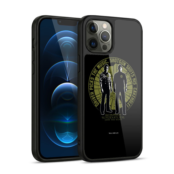 Supernatural Graphic Sam & Dean Gel Armour Case For Apple iPhone 12 Pro Max