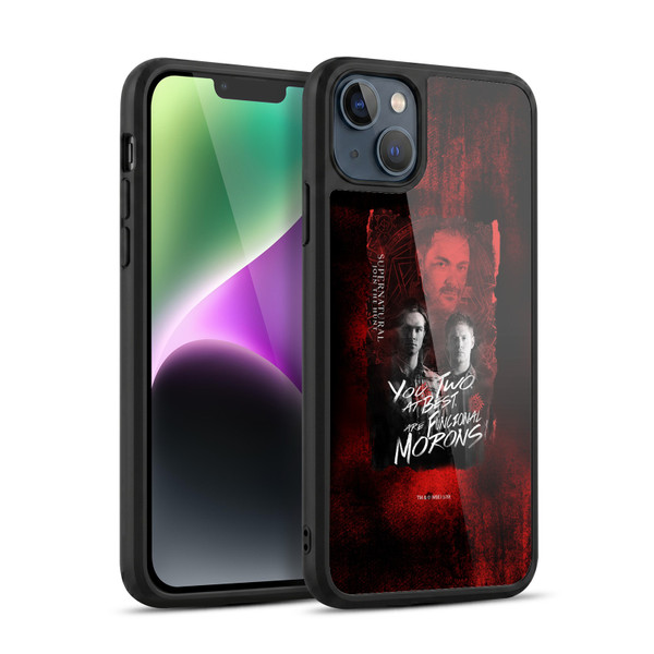 Supernatural Graphic Castiel Gel Armour Case For Apple iPhone 14 Plus