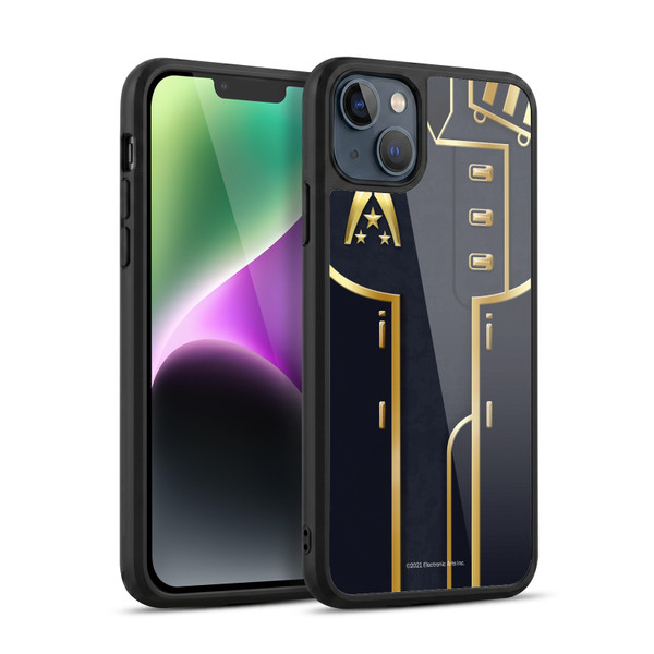 EA Bioware Mass Effect Armor Collection Officer Gel Armour Case For Apple iPhone 14 Plus