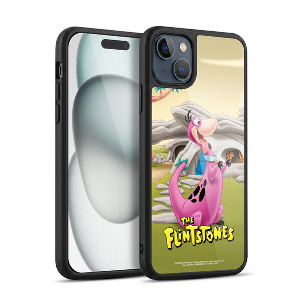 The Flintstones Characters Dino Gel Armour Case For Apple iPhone 15 Plus