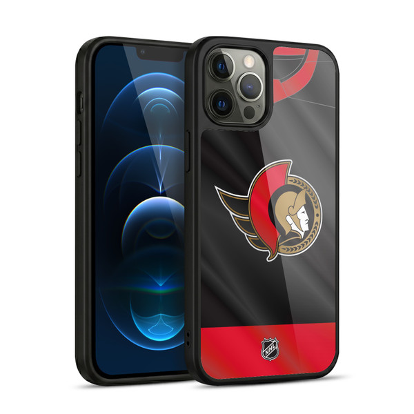 NHL Ottawa Senators Jersey Gel Armour Case For Apple iPhone 12 Pro Max