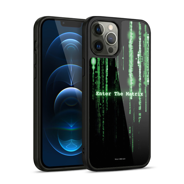 The Matrix Key Art Enter The Matrix Gel Armour Case For Apple iPhone 12 Pro Max