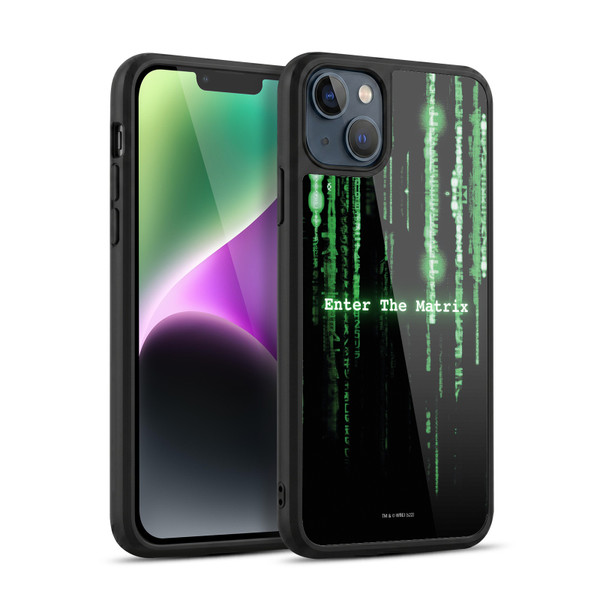 The Matrix Key Art Enter The Matrix Gel Armour Case For Apple iPhone 14 Plus