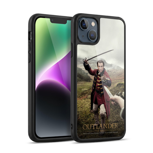Outlander Characters Jonathan Randall In Action Gel Armour Case For Apple iPhone 14 Plus