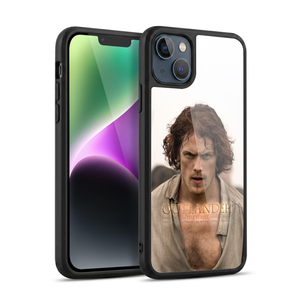 Outlander Characters Jamie Rough Gel Armour Case For Apple iPhone 14 Plus
