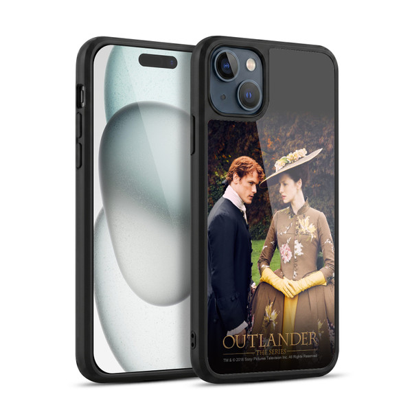 Outlander Characters Jamie And Claire Gel Armour Case For Apple iPhone 15 Plus