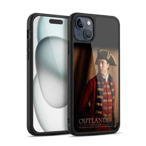Outlander Characters Jonathan Randall Portrait Gel Armour Case For Apple iPhone 15 Plus