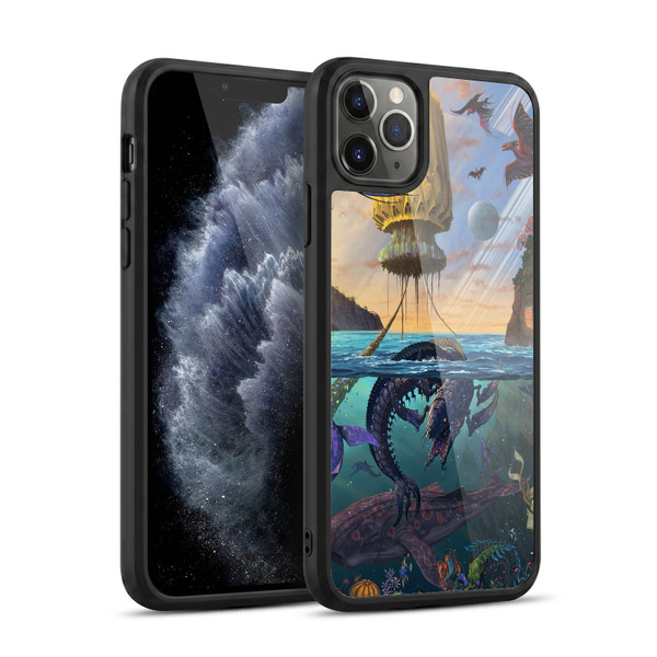 Vincent Hie Key Art Alien World Gel Armour Case For Apple iPhone 11 Pro Max