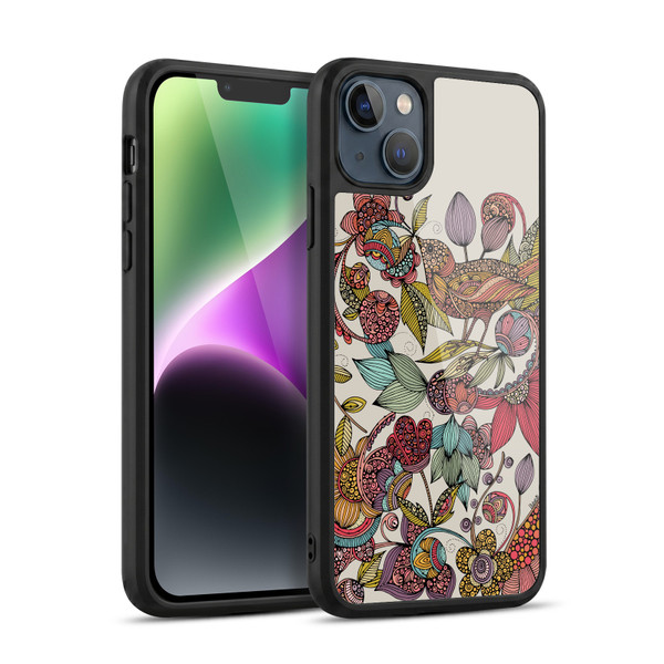 Valentina Birds Flowers Gel Armour Case For Apple iPhone 14 Plus
