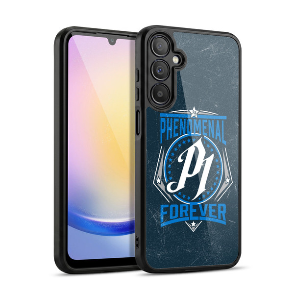 WWE Aj Styles Logo Gel Armour Case For Samsung Galaxy A25 5G