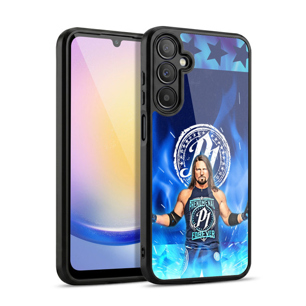 WWE Aj Styles Portrait Gel Armour Case For Samsung Galaxy A25 5G