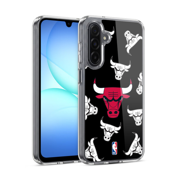 NBA Chicago Bulls Patterns Soft Gel Case for Samsung Galaxy A17 4G / 5G