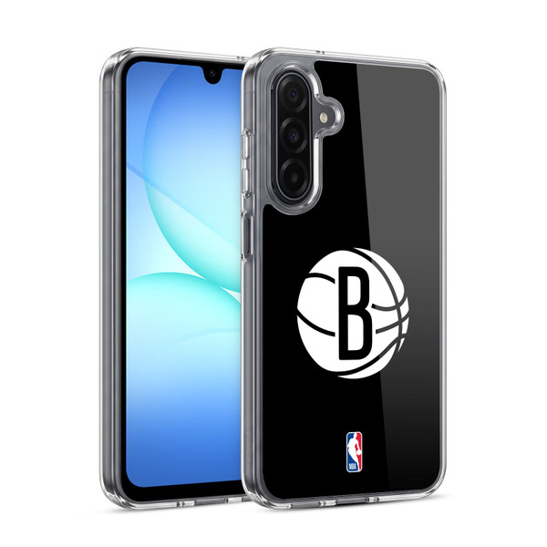 NBA Brooklyn Nets Logo Black Soft Gel Case for Samsung Galaxy A17 4G / 5G