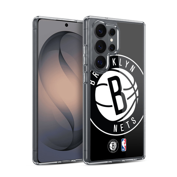 NBA Brooklyn Nets Logo Oversized Soft Gel Case for Samsung Galaxy S26 Ultra