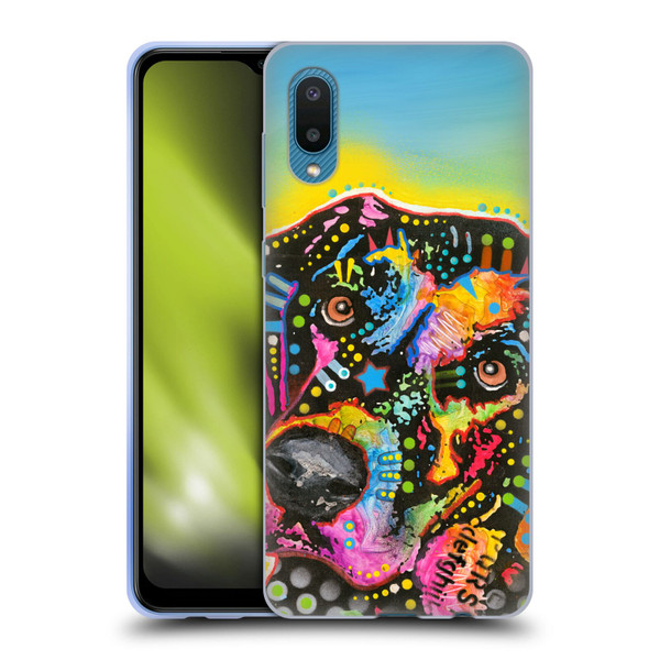 Dean Russo Dogs Labrador Soft Gel Case for Samsung Galaxy A02/M02 (2021)