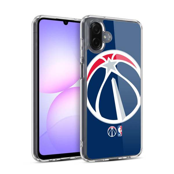 NBA Washington Wizards Logo Oversized Soft Gel Case for Samsung Galaxy A07 4G