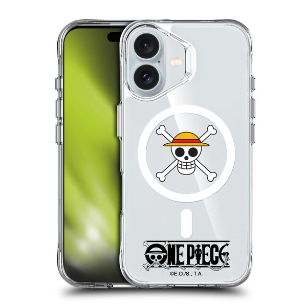 One Piece Graphic Art Classic Crew Logo Symbol SHOCKPROOF BUMPER CASE COMPATIBLE WITH Apple iPhone 16 & MAGSAFE